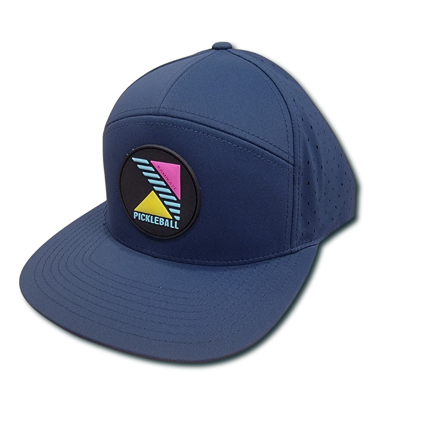 Kamikaze PVC Patch Hat | Navy Blue
