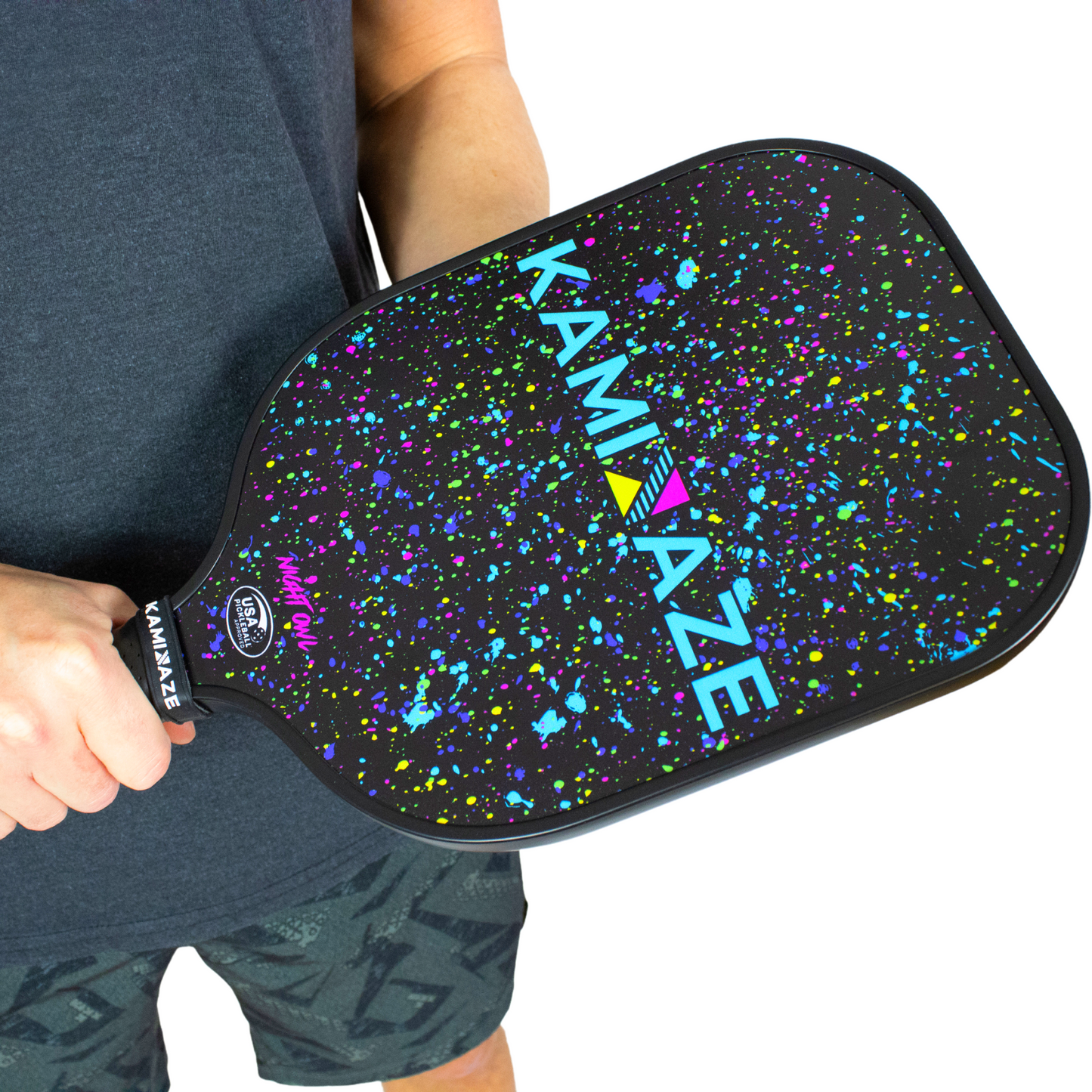 Kamikaze Night Owl pickleball paddle