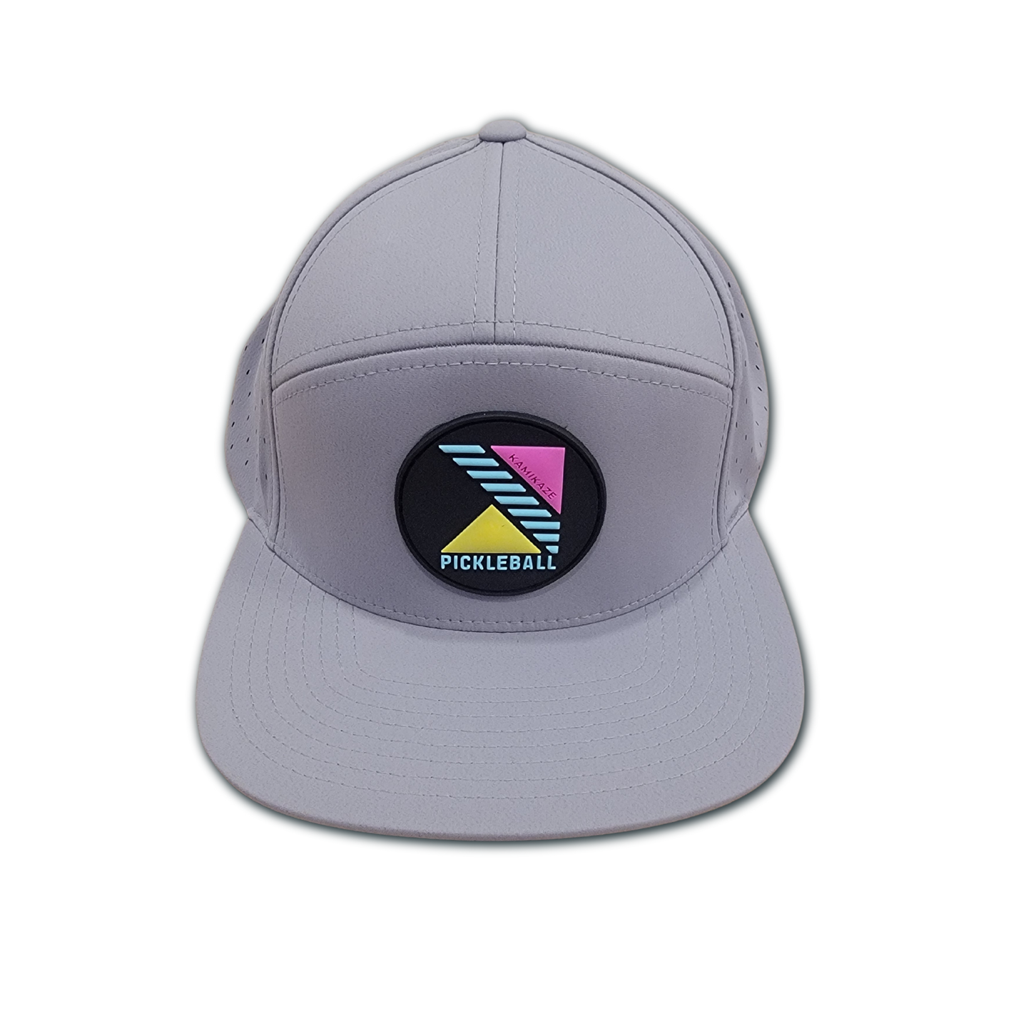 Kamikaze PVC Patch Hat | Light Gray