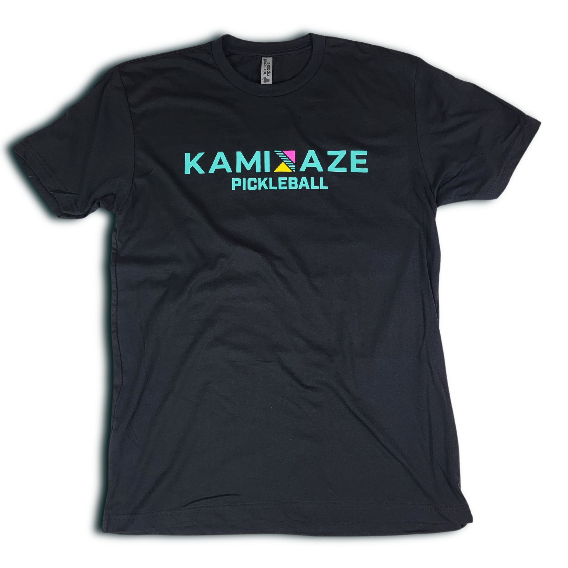 Kamikaze Pickleball logo T-Shirt in black