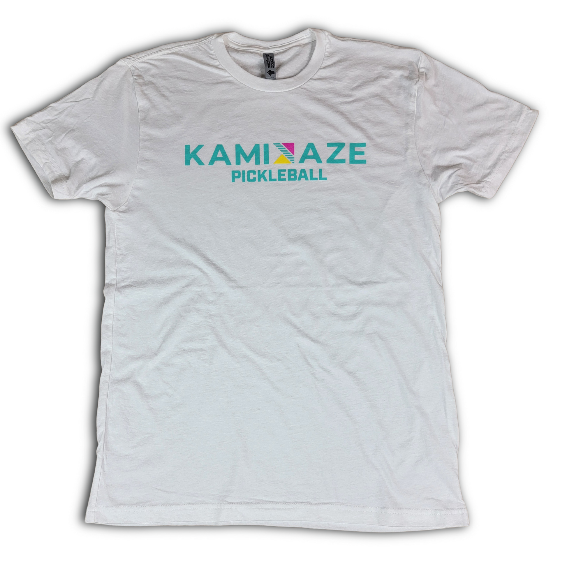 Kamikaze logo T-shirt in white